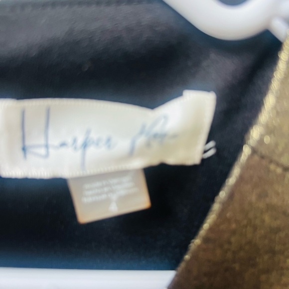 NWT Harper Rose Elegant Gold Dress size 4 - Picture 6 of 7